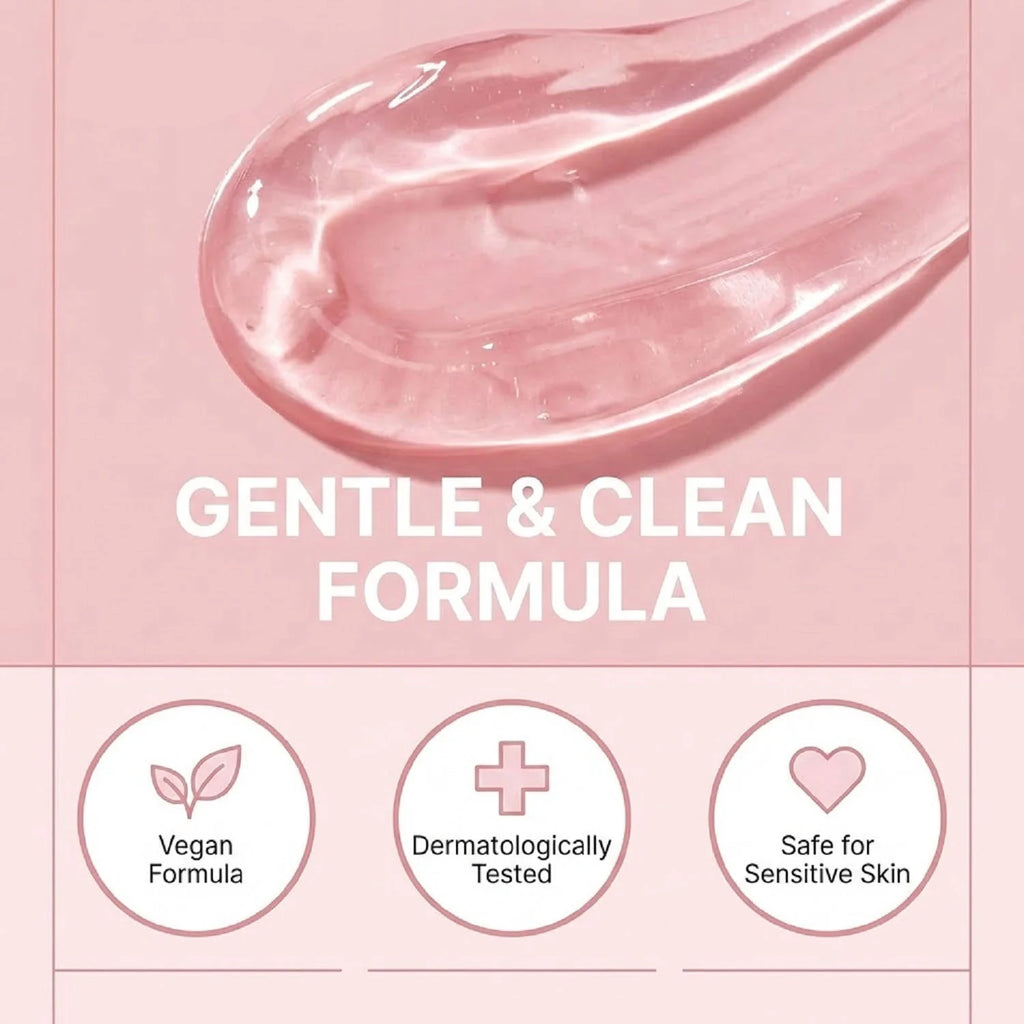Energizing Pink Collagen Jelly Gel Mask , Overnight Face Mask for Glass Glow Skin Care ,Moisturizing Collagen Face Mask, Korean Skincare, 4Ea